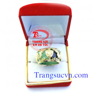 Nhẫn logo theo yêu cầu