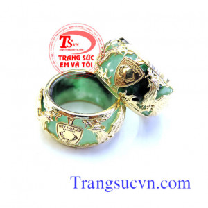 Nhẫn logo theo yêu cầu