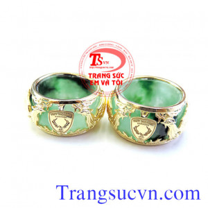 Nhẫn logo theo yêu cầu