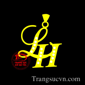 Mặt dây chữ LH