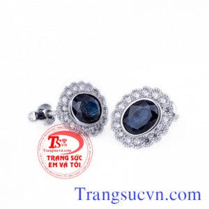 Bộ trang sức đá quý saphir