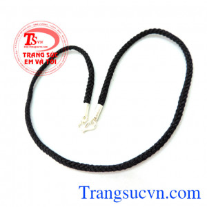 Bán Dây bện bọc bạc,day da boc bac 925 giá tốt,giao Dây da bọc bạc toàn quốc,nhận Dây da bọc bạc và thanh toán tại nhà, Dây chuyền nam