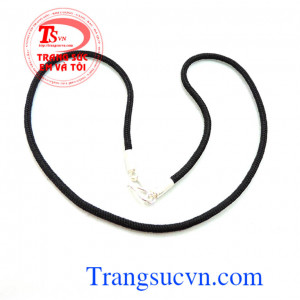 Bán Dây bện bọc bạc,day da boc bac 925 giá tốt,giao Dây da bọc bạc toàn quốc,nhận Dây da bọc bạc và thanh toán tại nhà, Dây chuyền nam