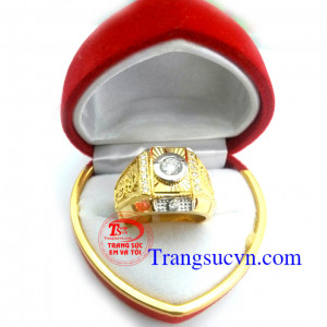 Nhẫn nam vàng kim