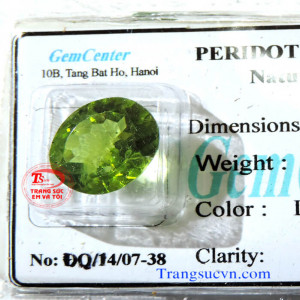 Đá Peridot thiên nhiên