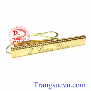 Kẹp Caravat vàng thật 18k thiết kế và chế tác trên máy 3D công nghệ mới,kẹp caravat logo theo yêu cầu,kẹp caravat dành cho danh nhân