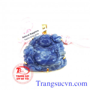 Phật di lặc sapphire mệnh thủy và mộc