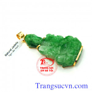  Mặt phật quan âm ngọc vàng 18k mặt ngọc màu xanh,có kiểm định đảm bảo chất lương,phật ngọc tốt,giao tận nơi và thanh toán