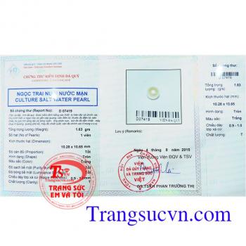 Ngọc trai trắng đẹp