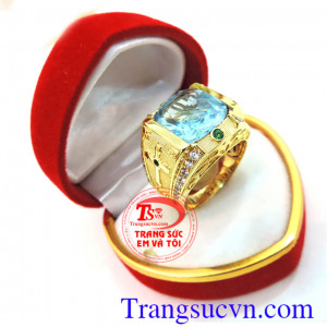 Nhẫn Nam Topaz