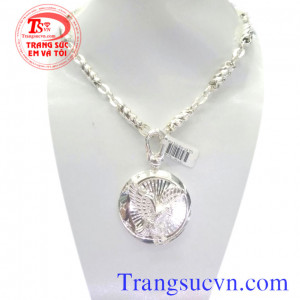 Dây chuyền bạc và mặt dây chuyền nam đẹp, dây chuyền nam bạc,mặt dây chuyền bạc nam