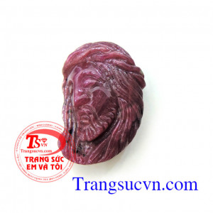 Mặt Chúa Giê su đá ruby