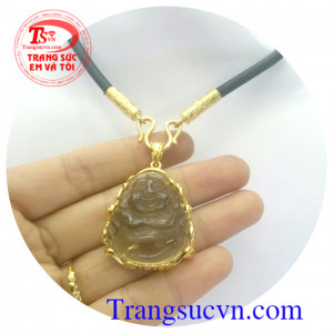 Bộ Mặt dây chuyền Thạch anh vàng