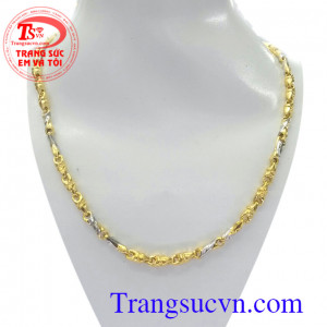 Dây chuyền nam vòng vàng