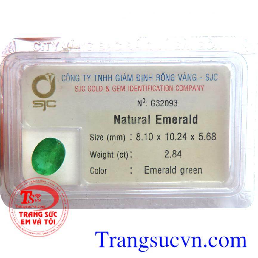 Natural Emerald (Ngọc lục bảo)