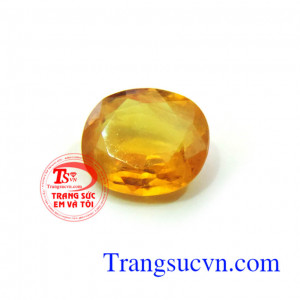 Đá Sapphire vàng 4.25ct