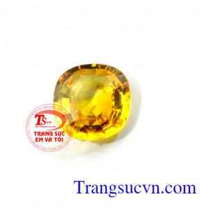Sapphire vàng 5.25 Ct