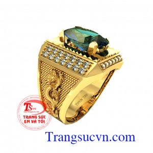 Nhẫn sapphire chuối