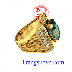  Đá sapphire chuối thiên nhiên có giấy kiểm định đá quý