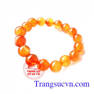 Chuỗi mã não vàng sậm 10.5 ly Được các nhà khoa chứng minh là loại đá tốt nhất, xin giới thiệu Vòng tay mã não chuỗi hạt chuỗi mã não