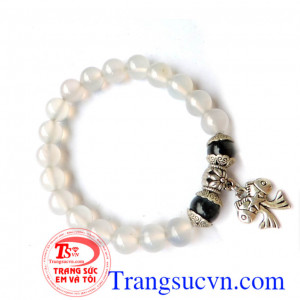 Chuỗi mã não trắng cá