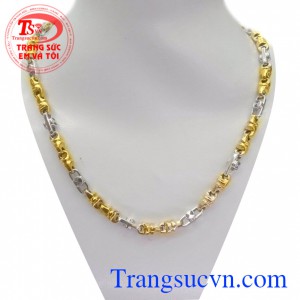 Dây chuyền vàng Ý 18k