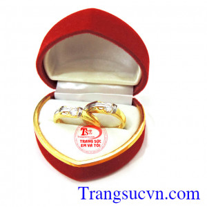 Nhẫn cưới vàng giá rẻ