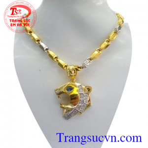 Bộ mặt dây chuyền đầu báo