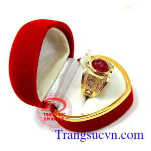 Nhẫn đá đỏ vàng rồng trắng đẹp nhan nam đẹp, nhẫn nam vàng tây dành cho nam sang trọng và đẳng cấp phái mạnh mang lại quyền lực chiếc nhẫn và may mắn,hợp thời trang,chất lượng đảm bảo, Uy tín với đánh gia của khách hàng tốt và ưa chuộng sản phẫn nhẫn nam