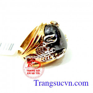 Nhẫn bọ cạp vàng tây đẹp nhan nam đẹp, nhẫn nam vàng tây dành cho nam sang trọng và đẳng cấp phái mạnh mang lại quyền lực chiếc nhẫn và may mắn,hợp thời trang,chất lượng đảm bảo, Uy tín với đánh gia của khách hàng tốt và ưa chuộng sản phẫn nhẫn nam đẹp