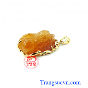 Tỳ hưu thạch anh tóc đẹp