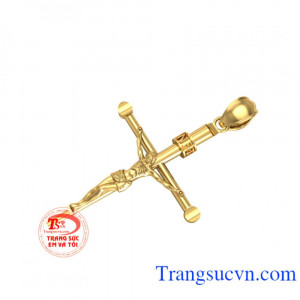 Mặt Thánh Giá Chúa-Vàng 10k