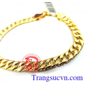 Lắc nam vàng tây cho nam