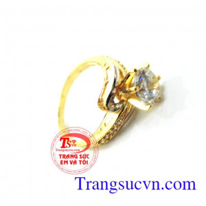 Nhẫn nữ Nhẫn nữ đá nhân tạođá nhân tạo