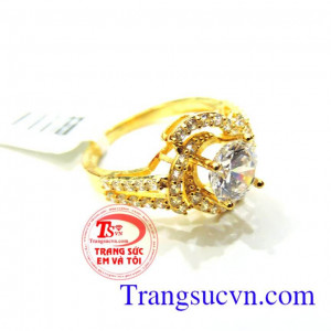 Khi mua Nữ Trang Kim Cương, Nữ Trang CZ và ECZ, Nữ Trang Đá Màu, Dây Chuyền : + Giá trị đơn hàng ... Nhẫn, Chất liệu Vàng trắng 10K, Gắn đá ECZ.