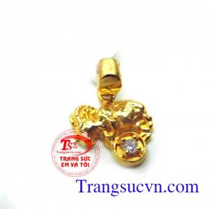 Mặt dây chuyền tuổi Mùi Năm Dê đeo mặt dây chuyền vàng tuổi Mùi cho cả năm đầy ắp lộc tài Lấy cảm hứng từ 12 con giáp