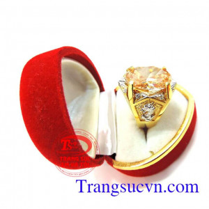 Nhẫn nam vàng đá giá rẻ