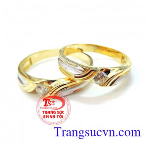 Nhẫn cưới vàng giá rẻ