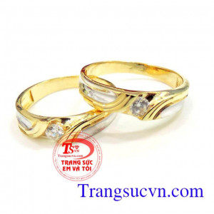 Nhẫn cưới vàng giá rẻ