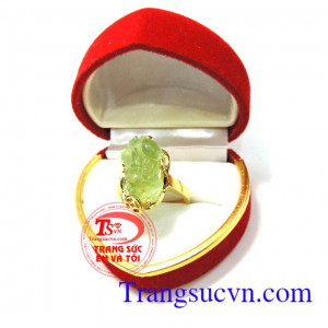 Nhẫn nữ tỳ hưu Prenit mệnh Hỏa,Mộc