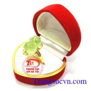 Nhẫn nữ tỳ hưu Prenit mệnh Hỏa,Mộc