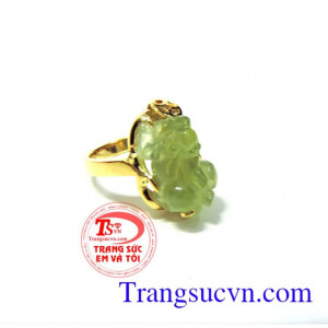 Nhẫn nữ tỳ hưu Prenit mệnh Hỏa,Mộc