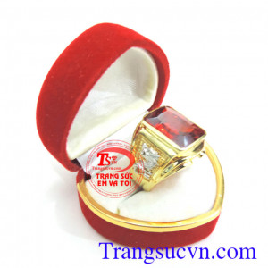 Nhẫn vàng tây nam đá đỏ hợp thời trang sang trọng giá cả hợp lý thanh toán an toàn,đảm bảo,nhẫn vàng cho nam phong cách mới lịch lãm