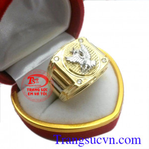 Nhẫn nam đại bàng dũng mãnh