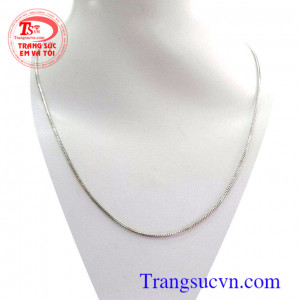 Dây vàng Italy trắng 18k nhập khẩu hàng chuẩn quốc tế,chất lượng vàng đảm bảo,đeo hợp  thời trang và tinh tế,hợp thời trang dành cho nữ,đeo bền nhất,đẹp nhất