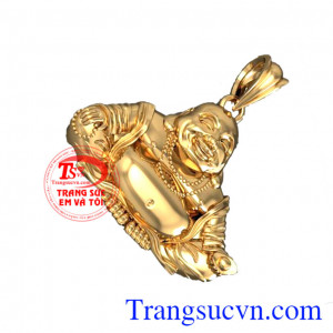 Phật di lặc vàng 18k