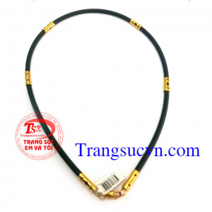 Dây cao bu đốt vàng Dây cao su chạm rồng vàng tây 10k có giấy bảo hành và Giấy kiểm định vàng kèm theo dây cao su bọc vàng tây. Bán toàn quốc