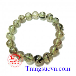 Vòng hạt đá thạch anh tóc Công dụng của các loại vòng tay thạch anh tóc sẽ khiến các bạn không ngờ đến, vừa có ý nghĩa về mặt phong thủy, vừa đem lại may mắn về