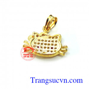 Mặt kity vàng tây