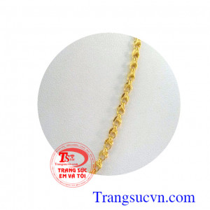 Vòng cổ vàng tây cho nam